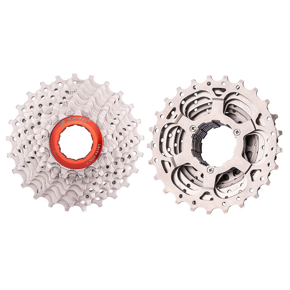 ZTTO Silver 10 Speed Flywheel Bike Cassette for Road Bicycle ZTTO Silver 10 Speed Flywheel Bike Cassette for Road Bicycle